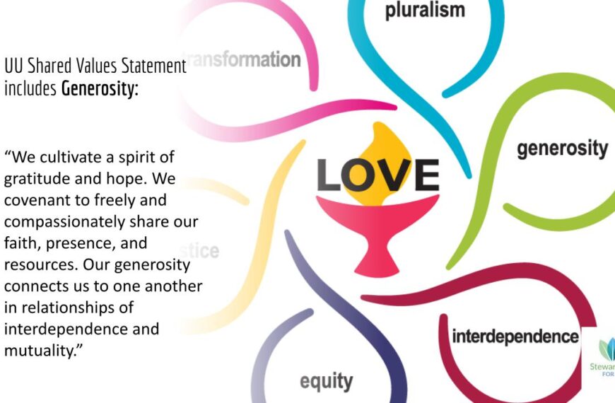 Cultivating Generosity: Insights from UUA General Assembly 2024